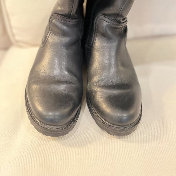 Remonte Black Fleece Lined Tall Boots Size 38 EU (7.5 US) - Picture 7 of 8